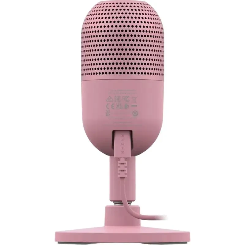 Gaming Microphone Razer Seiren V3 Mini, Wired Analog, Pink 3