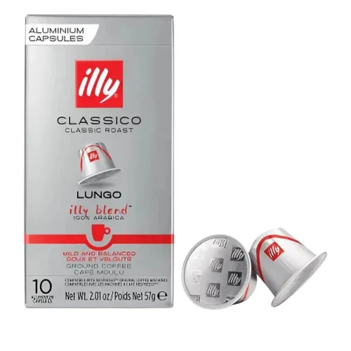 Coffee Illy Espresso Classico Lungo, 10 pcs