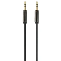 Audio Adapter Cablexpert CCAP-444-0.75M, 3.5mm 3-pin (M) - 3.5mm 3-pin (M), 0,75m, Black 3