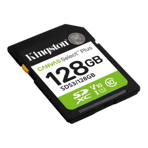 Memory Card Kingston Canvas Select Plus, 128GB (SDS3/128GB)