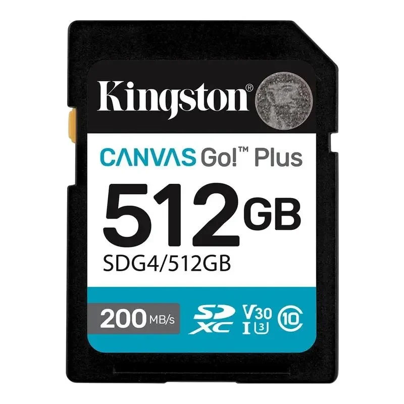 Memory Card Kingston Canvas Go! Plus, 512GB (SDG4/512GB) 2
