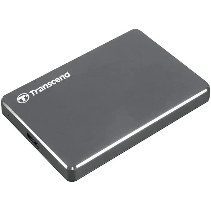 External Portable HDD Transcend StoreJet 25C3, 2 TB, Grey (TS2TSJ25C3N) 3