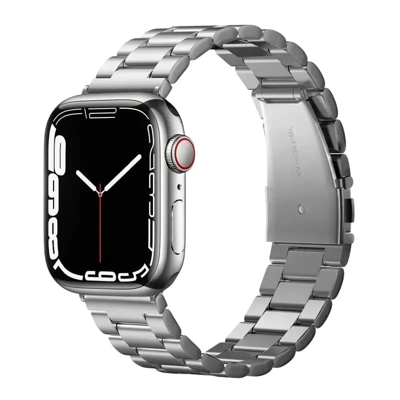 Watch Strap Spigen Modern Fit, Stainless steel, Silver 2