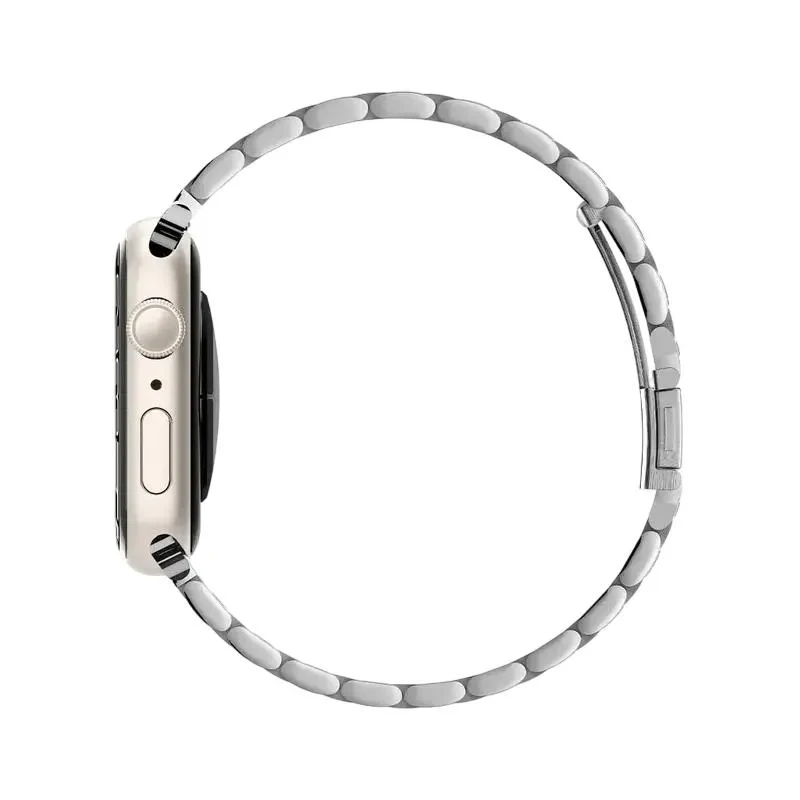 Watch Strap Spigen Modern Fit, Stainless steel, Silver 3
