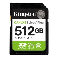 Memory Card Kingston Canvas Select Plus, 512GB (SDS3/512GB) 2