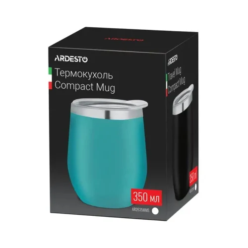 Thermocup Ardesto AR2635MMS, 0,35L, Light Blue