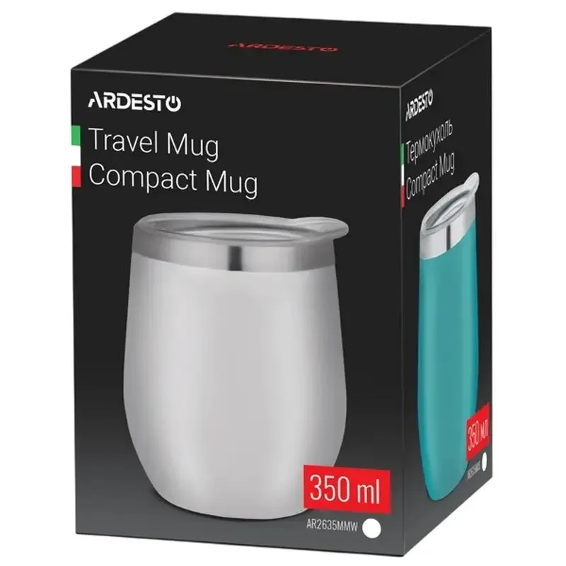 Thermocup Ardesto AR2635MMW, 0,35L, White 2