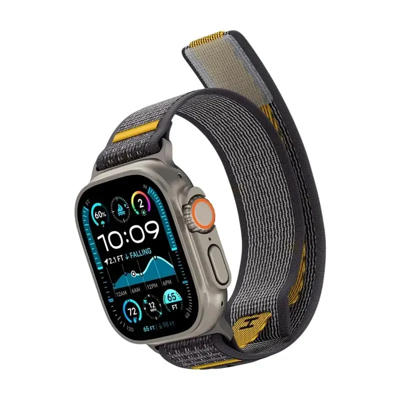 Watch Strap Spigen Athlex Air, Nylon, Active Gray 9