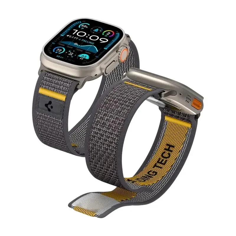 Watch Strap Spigen Athlex Air, Nylon, Active Gray 3