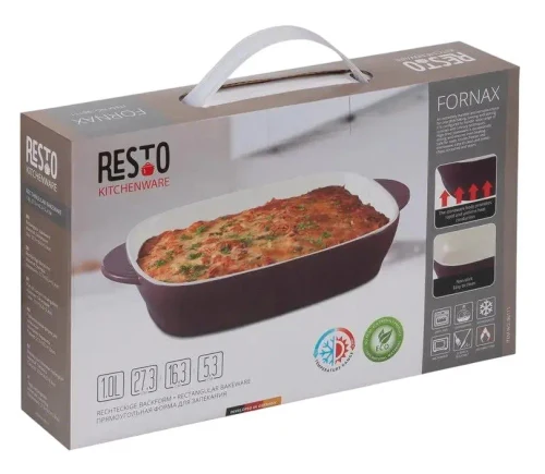 Form for Baking RESTO 96111, Red