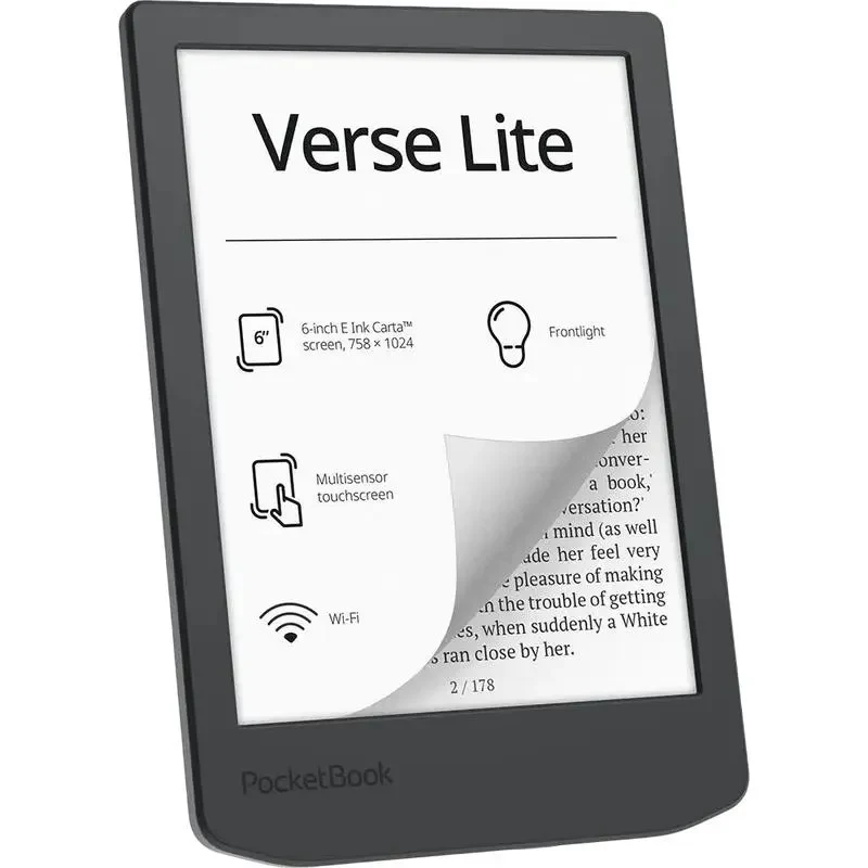 eBook Reader PocketBook 619 Verse Lite, Grey 4