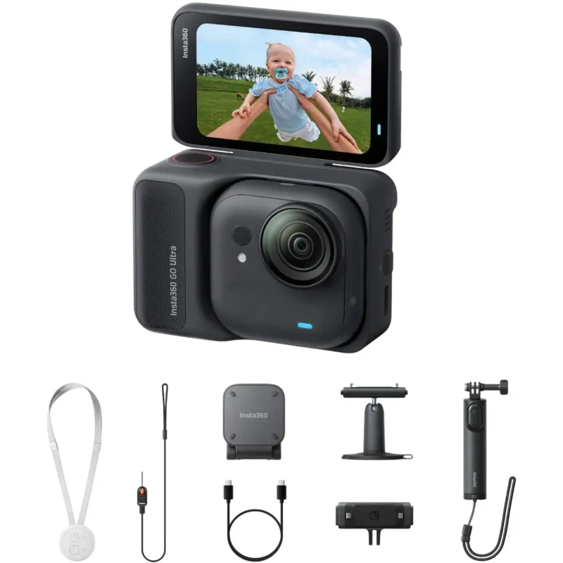 Action Camera Insta360 GO Ultra Creator, White 6