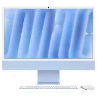 All-in-One Computer Apple iMac A3247, 24", M4 with 8-core CPU and 8-core GPU, 16GB/256GB, macOS Sequoia, Blue 3