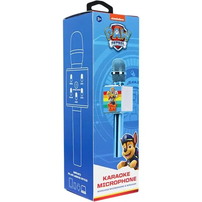 Paw Patrol karaoke microphone blue 5