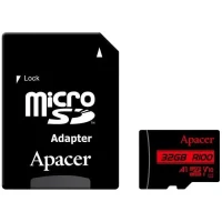 Memory Card Apacer microSDHC UHS-I U1 Class 10, 32GB  3