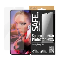 Screen Protector Glass PanzerGlass SAFE. Ultra-Wide Fit Samsung Galaxy S24, Transparent 4