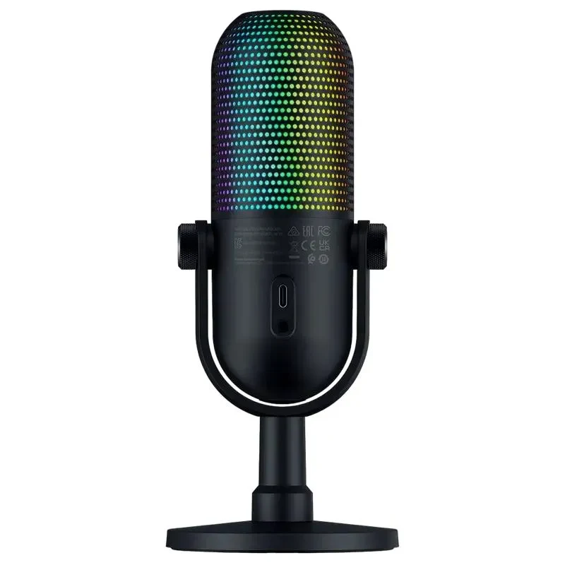 Gaming Microphone Razer Seiren V3 Chroma, Wired Analog, Black 4