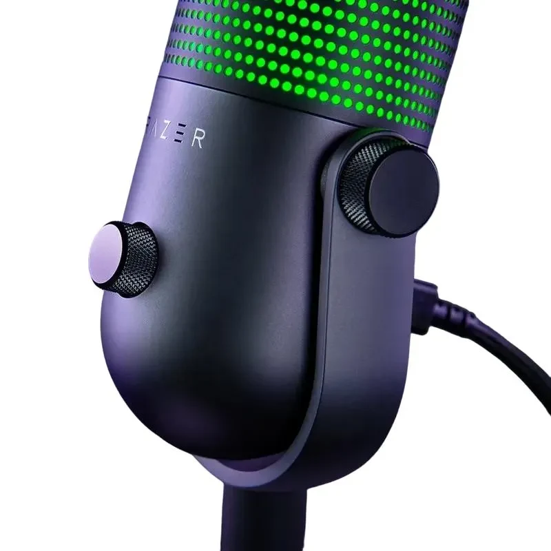 Gaming Microphone Razer Seiren V3 Chroma, Wired Analog, Black 2