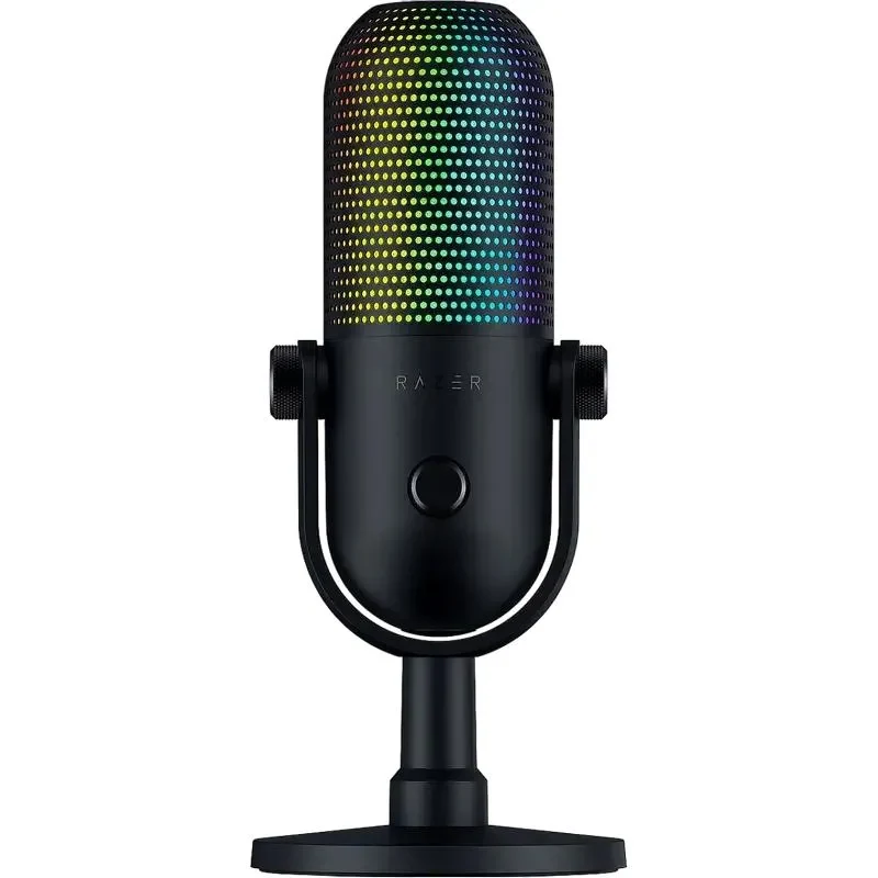 Gaming Microphone Razer Seiren V3 Chroma, Wired Analog, Black 3