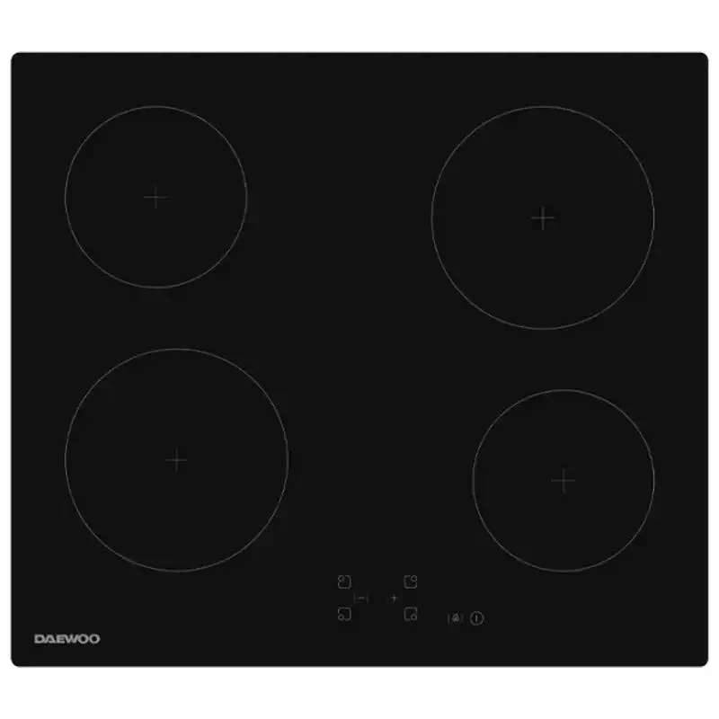 Electric Cooktop Daewoo BH6VTF01BNL, Black 5