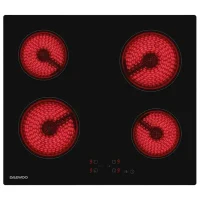 Electric Cooktop Daewoo BH6VTF01BNL, Black 2