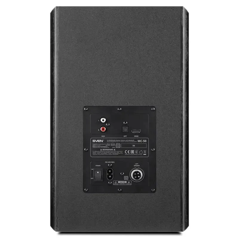 Portable Speakers 2.0 CH SVEN MC-50, Black 3