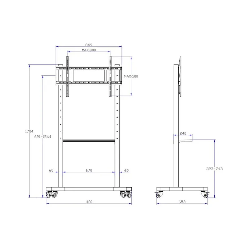 Display Mobile  stand StarBoard IBD-3110 2