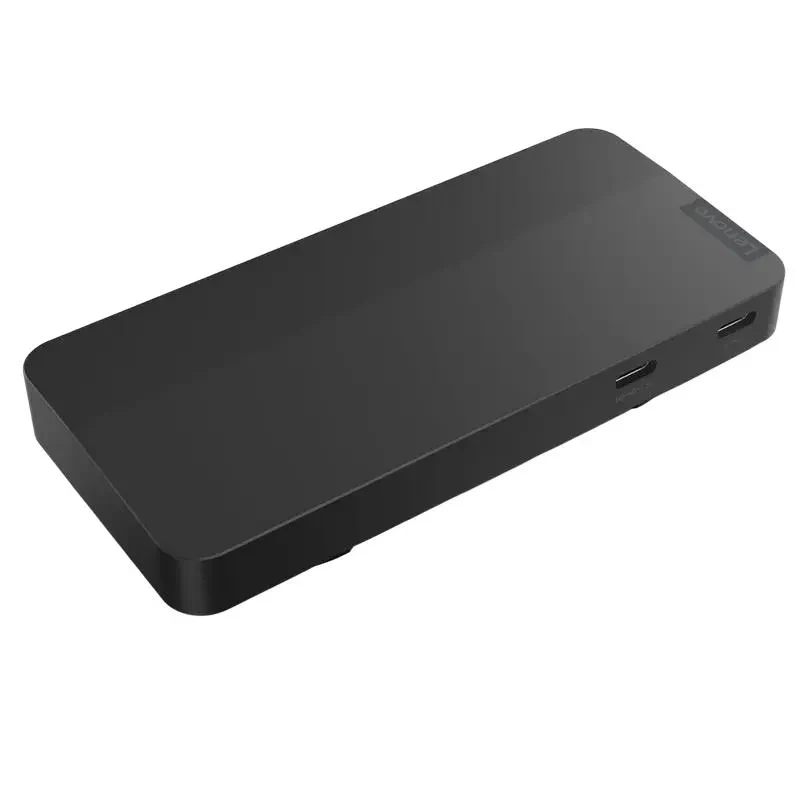 Docking Station Lenovo USB-C Dual Display Travel Dock, Black 5