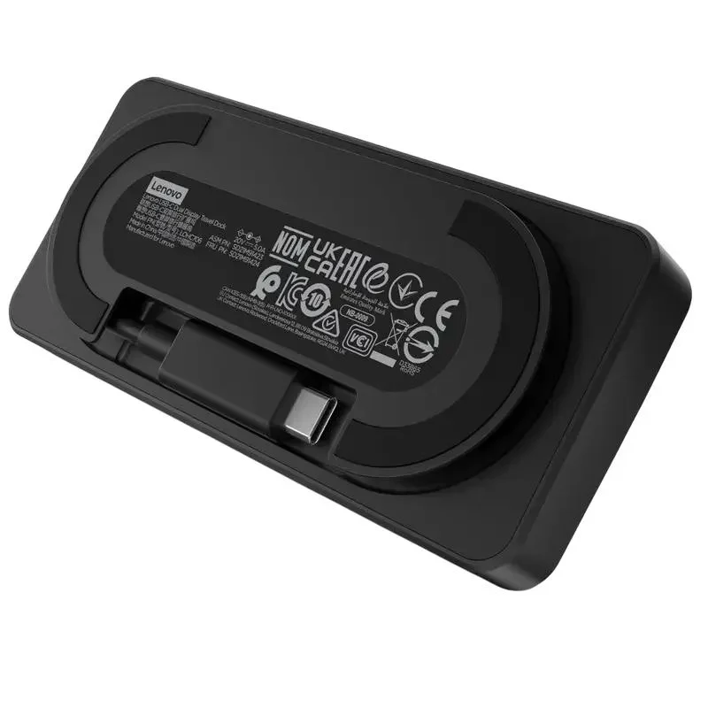 Docking Station Lenovo USB-C Dual Display Travel Dock, Black 8