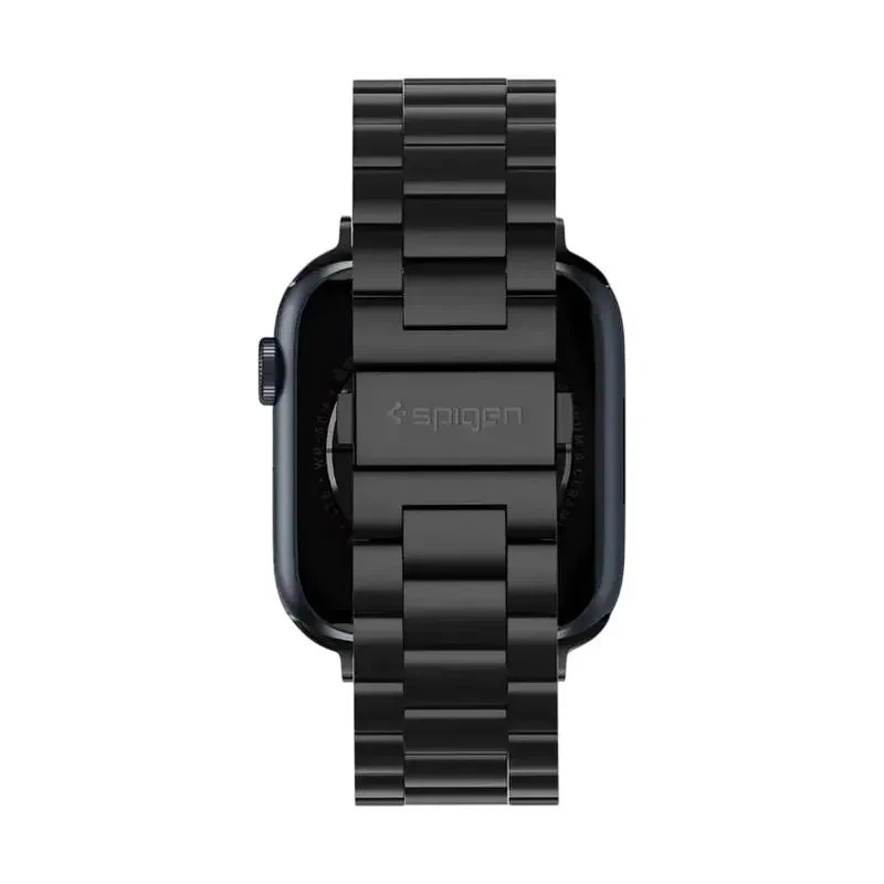Watch Strap Spigen Modern Fit, Stainless steel, Black 5