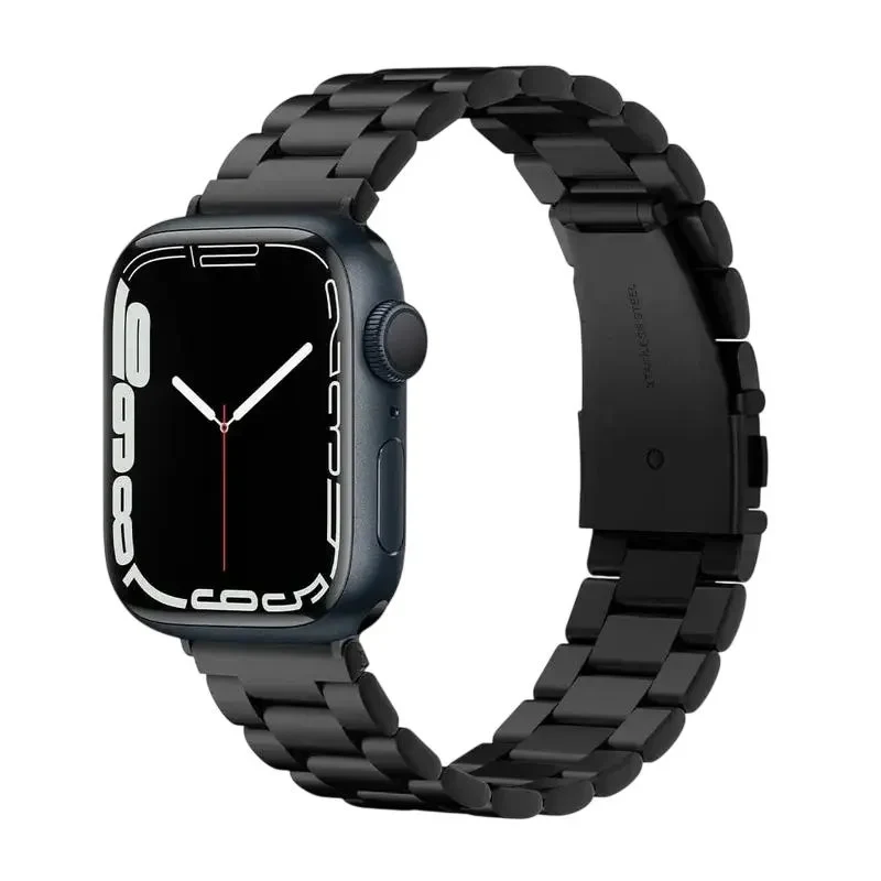 Watch Strap Spigen Modern Fit, Stainless steel, Black 2