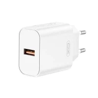 Wall Charger XO CE33 + Lightning, 18W, White 3