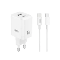 Wall Charger XO CE36+ USB-C, 45W, White