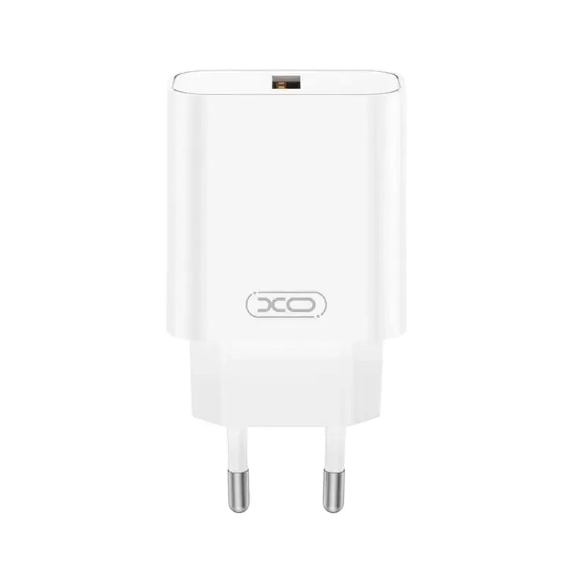Wall Charger XO CE33 + MicroUSB, 18W, White 2