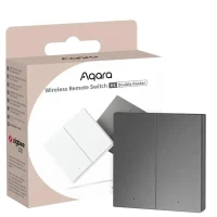 Smart Switch AQARA Wireless Switch H1 (Double Rocker), Grey