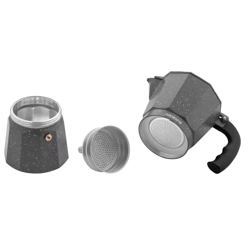 Geyser coffee maker Ardesto AR0809AGS, Grey 6