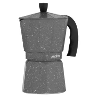 Geyser coffee maker Ardesto AR0809AGS, Grey