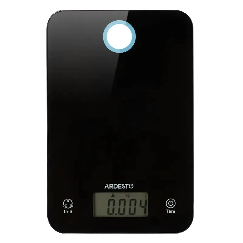 Electronic kitchen scales Ardesto SCK-839B, Black 3