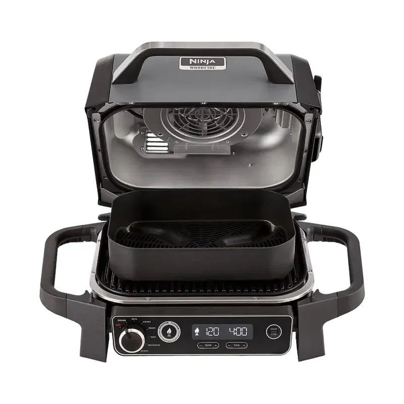 Electric Grill Ninja Woodfire OG701EU, 2400W, Grey 4