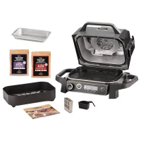 Electric Grill Ninja Woodfire OG701EU, 2400W, Grey 2