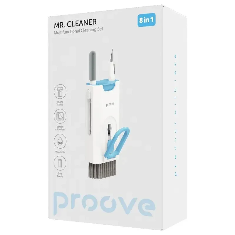 Cleaner Kit Proove Mr. Cleaner 8in1, White 4