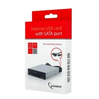 Memory Card Reader Gembird FDI2-ALLIN1-03, Grey 2