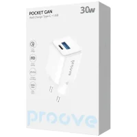 Incarcator Proove Pocket Gan 30W (Type-C + USB), White 5