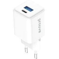 Incarcator Proove Pocket Gan 30W (Type-C + USB), White