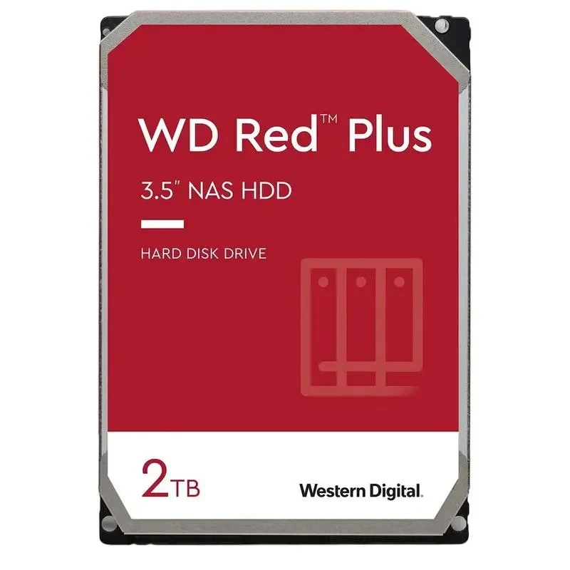 HDD (Spindle Drive) Western Digital WD Red Plus, 3.5", 2 TB <WD20EFPX> 2