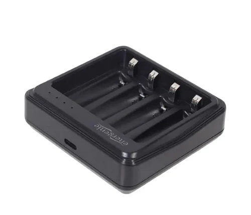 Battery Charger Gembird BC-USB-03, Black