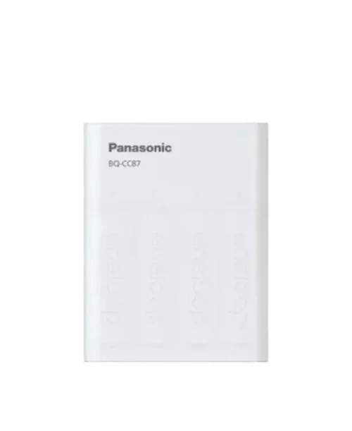 Battery Charger Panasonic BQ-CC87USB, White