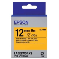 Ribbon cartridge Epson LK-4YBP, 12 mm x 9 m