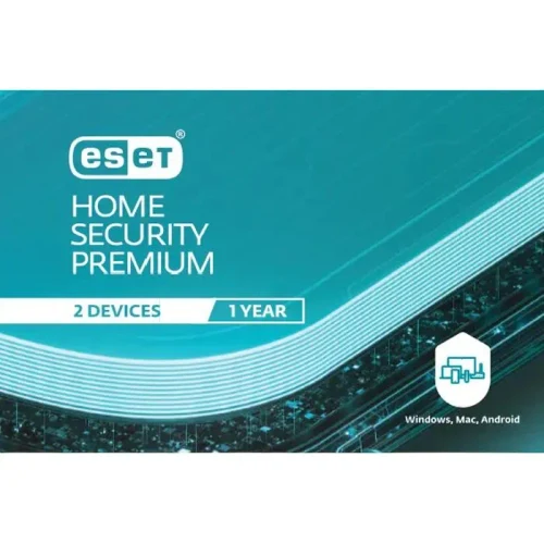 ESET Home Security Premium For 1 year. For protection 2 objects.