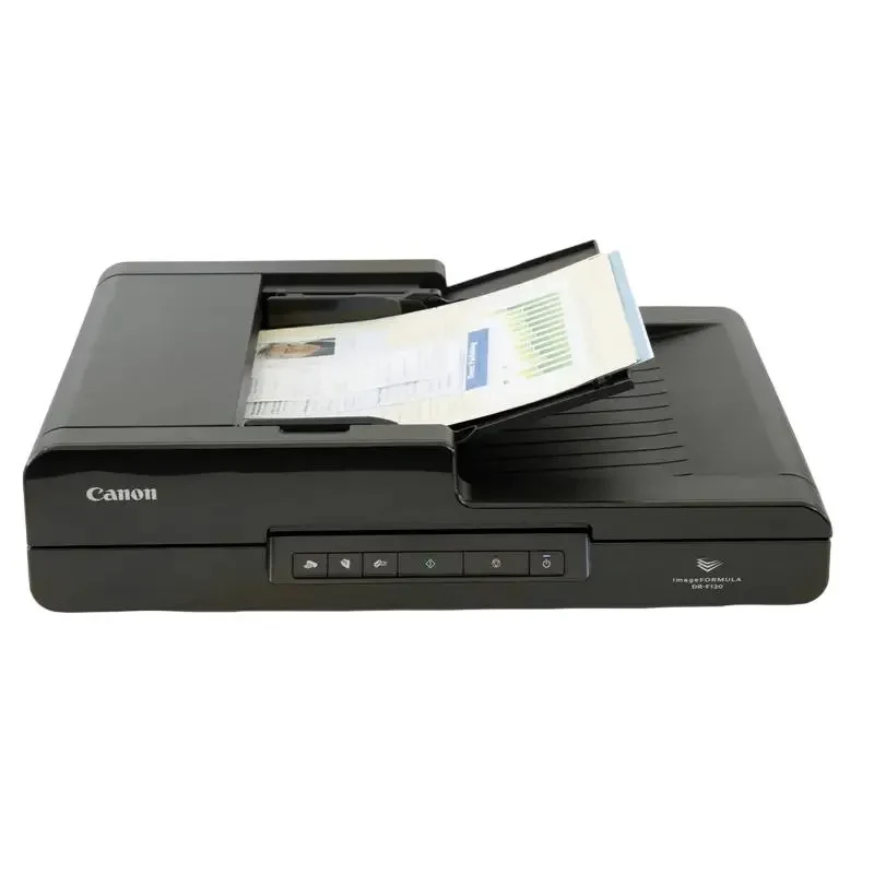 Flatbed Scanner Canon imageFORMULA DR-F120, A4, Black 7